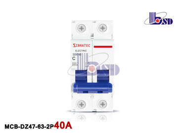 Professional 40 Amp Double Pole Breaker IEC60898 Standard For Socket Outlets