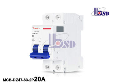 20 Amp  Mini Circuit Breaker  2 Pole  Novel Structure Motor Starting Applications